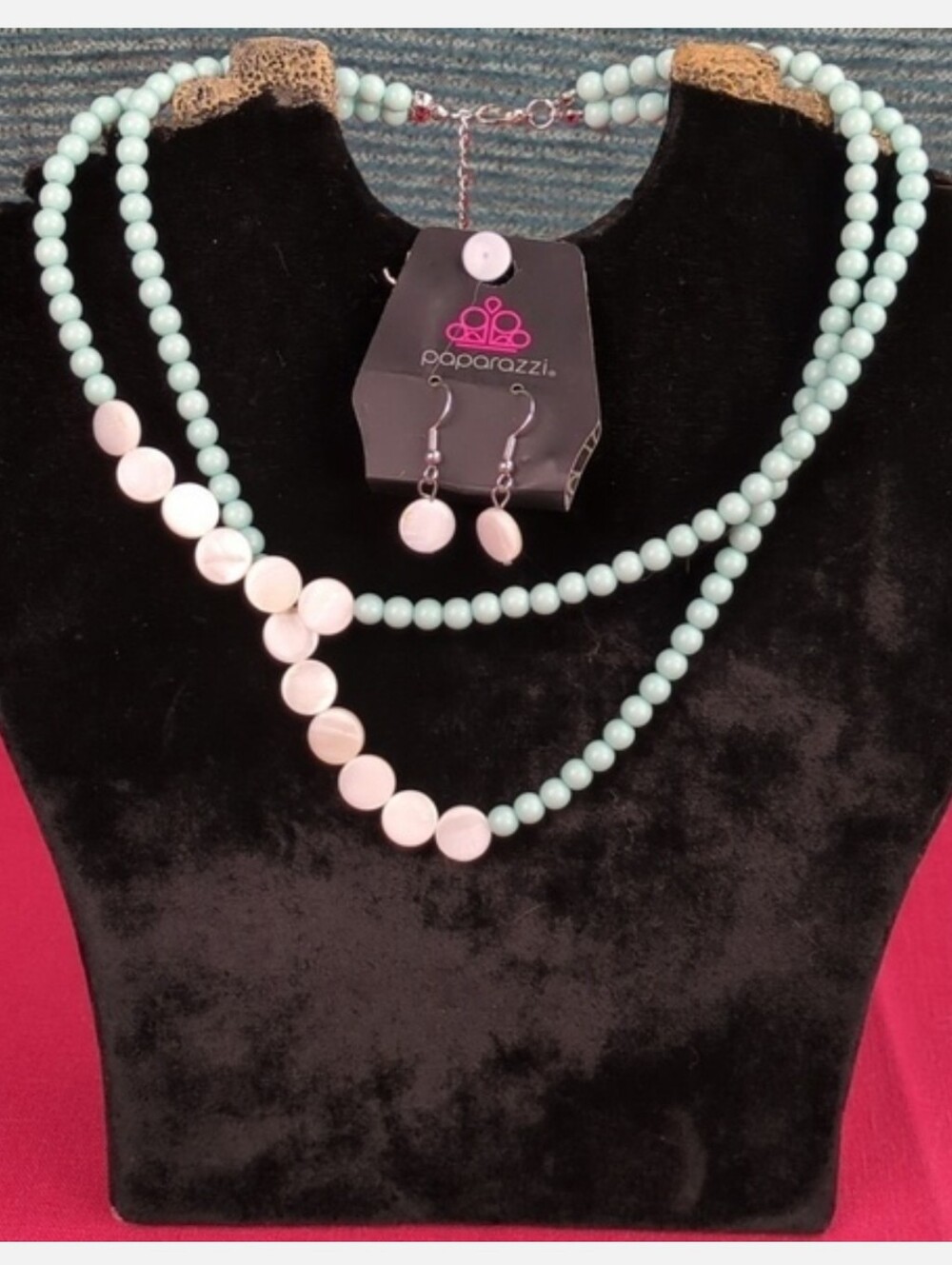 Paparazzi Necklace & Earrings Set